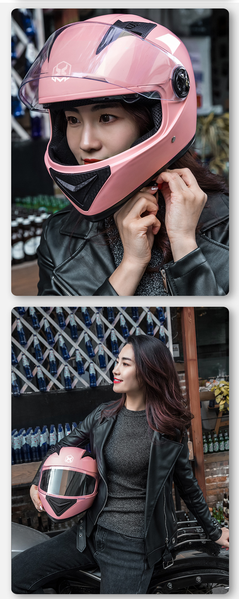 Suitable for 3C Certified New National Standard Electric Motorcycle Helmets for Men and Women, Winter Warm Full-Face Helmets for All Seasons Battery Vehicles