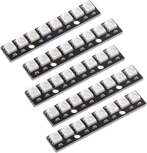 Sparkleiot 8 Bits Ws2812 Rgb Led Stick 8 X Ws2812B 5050 Full
