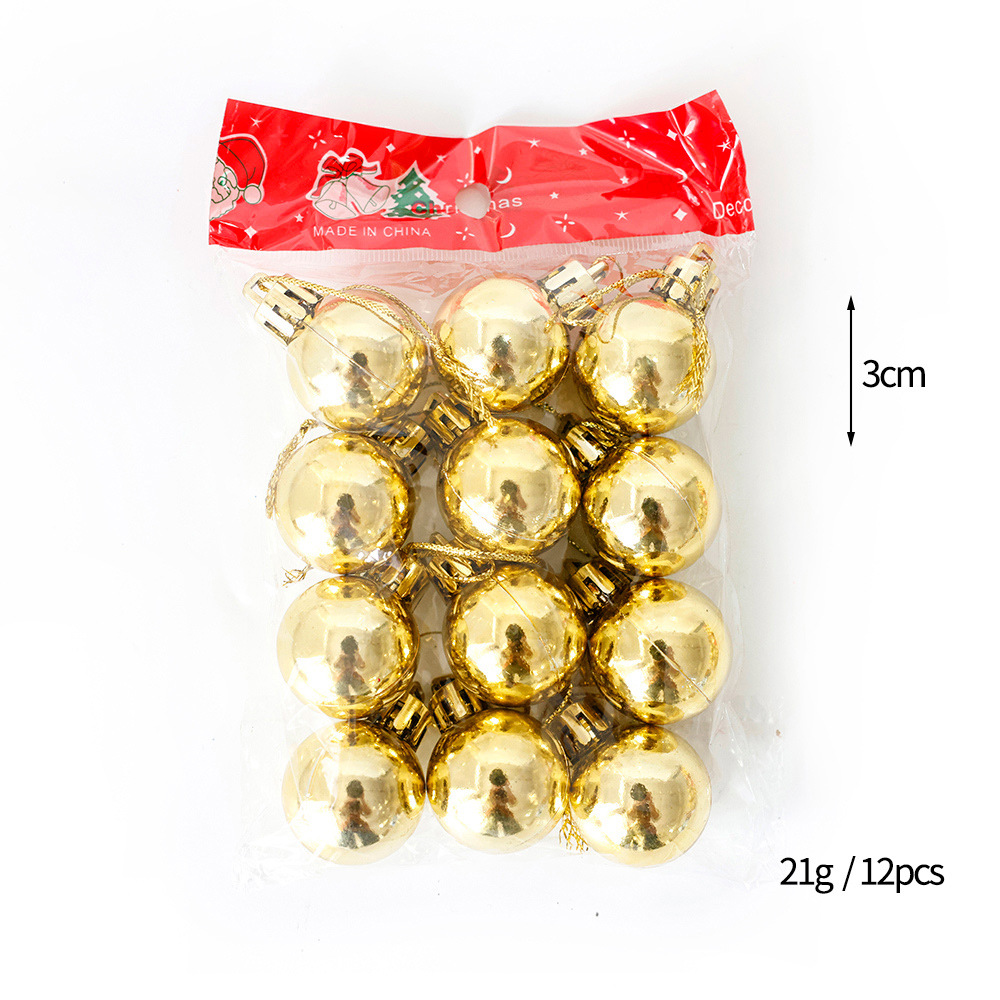 Brillante oro 3cm (12 juegos)