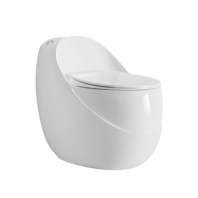 Inodoro en forma de huevo personalizado asiento de inodoro de hotel doméstico multicolor opcional Chaozhou fuente de fábrica directa a través de la frontera