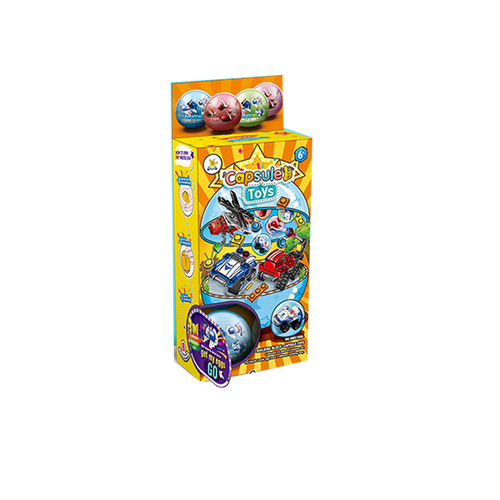 Cross-border Twister Egg Surprise Blind Box Children's Assembly Small Grain Block Toy Baby Kindergarten Gift Wholesale