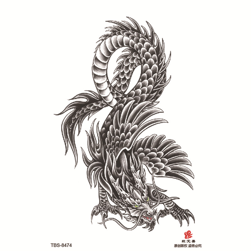 Pegatinas de tatuaje impermeables de brazo completo pequeño, símbolo de tótem, pegatinas de brazo pequeño, conjunto de ensamblaje al por mayor, suministro transfronterizo