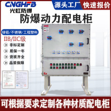 立式防爆变频控制柜上下门22KW防爆电气仪表柜防爆动力配电柜室外