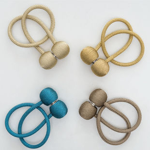 Wholesale Curtain Straps, New Pair of Buckles, Magnetic Suction Straps, Buckles, Magnetic Absorption Ropes, Straps
