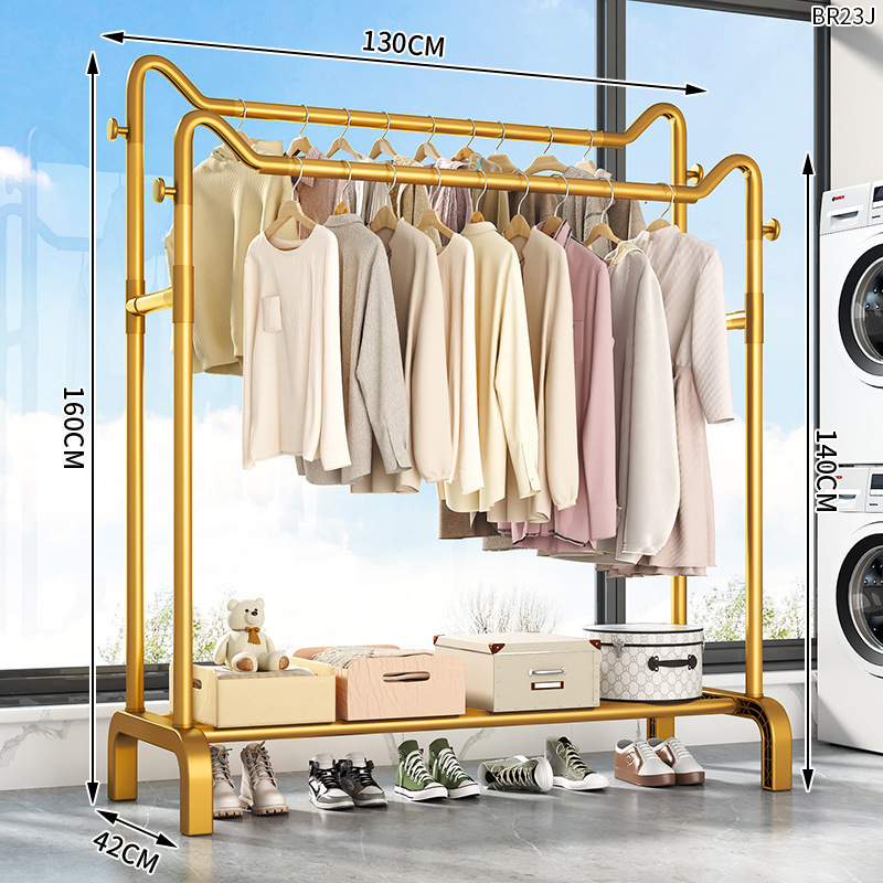 [고양이귀 더블폴 모델] 롱 130cm - 로컬골드