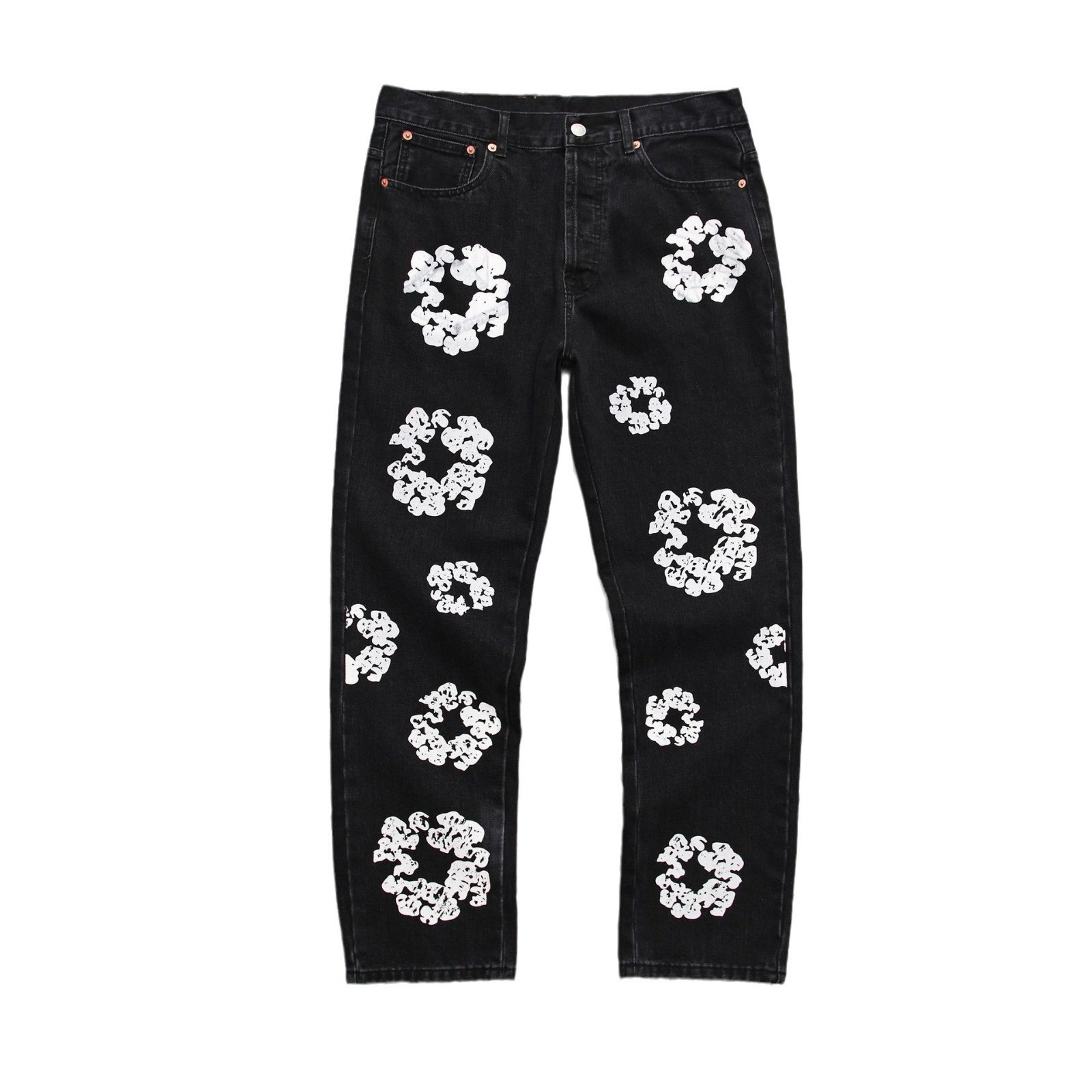 Denim Tears The Cotton Wreath Jeans Black