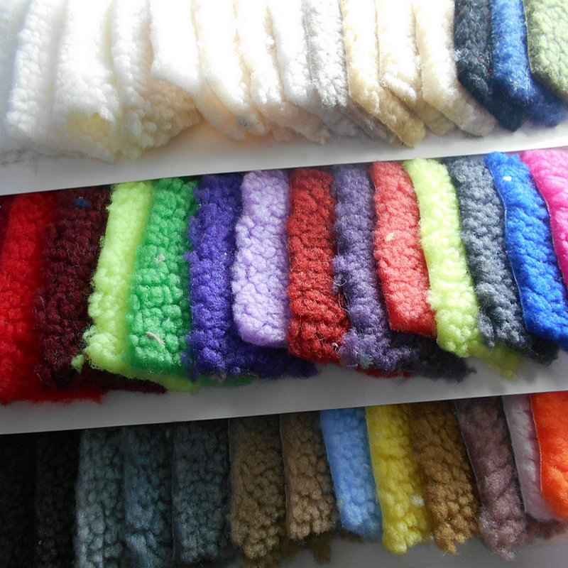 大颗粒羊羔毛 全涤颗粒绒羊羔毛绒布 秋冬时装户外服大衣外套面料