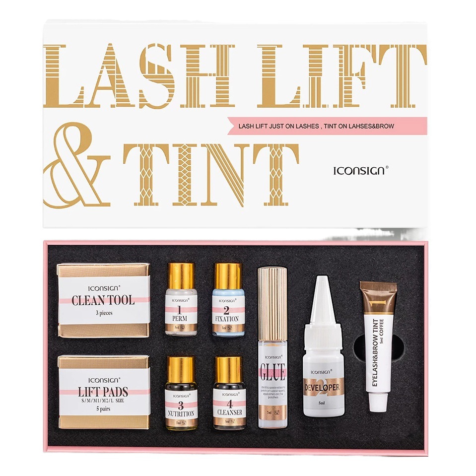 Venta caliente crema de tinte de cejas curling queratina perm traje de pestañas LASHLIFT pestañas cejas belleza maquillaje artefacto salón de belleza