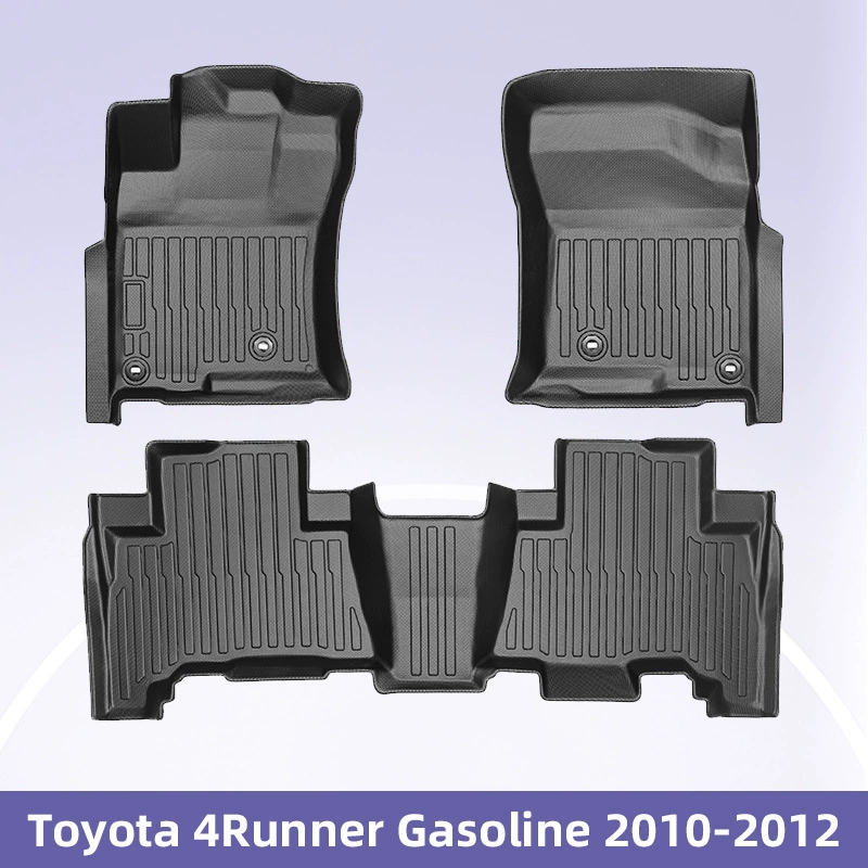 Подходит для Toyota 4Runner 2010-2012, топливный 3D коврик для пола и багажника из всепогодного материала TPE.