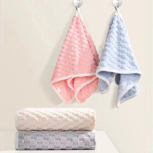 Cloudy Grong Velvet Towel, Absorbent Bath Towel – Extra-Large Gift Option, Soft & Highly Absorbent Coral Fleece Towel, Luxurious Golden Tortoise Velvet Towel