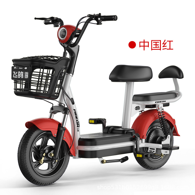 Flying Pigeon nueva bicicleta eléctrica estándar nacional, vehículo eléctrico simple puede ser certificado como regalo de actividad, vehículo eléctrico sin envío