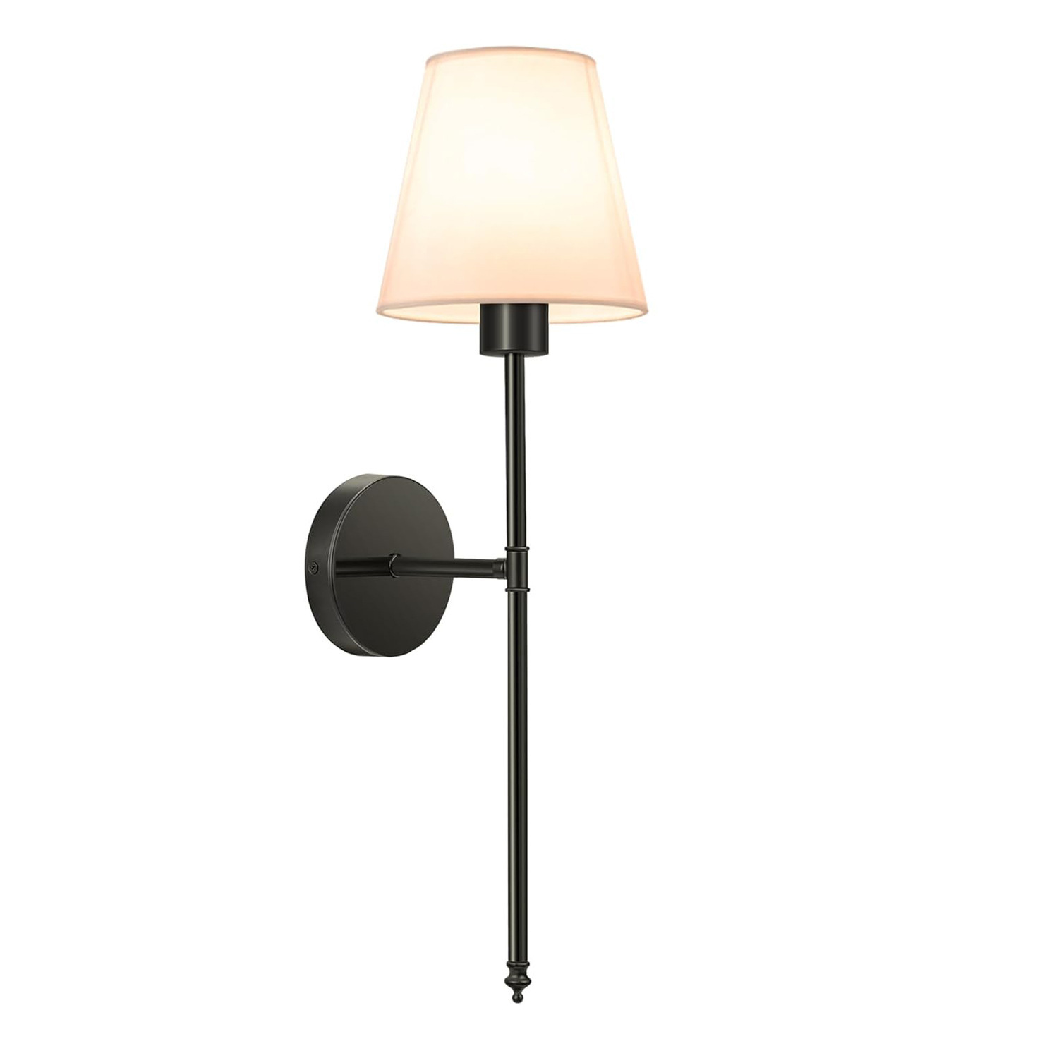 Lámpara de Pared de Ambiente LED de Hierro y Tela, Inalámbrico con Control Remoto y RGB image 7
