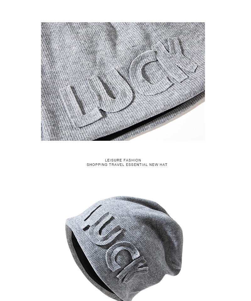 Frauen Y2K Rosa Kappe Herbst Gestickte Gestrickte Hut Weibliche Streetstyle Hip Hop Gestapelt Beanie Winter Außerhalb Männer Paar Kappen – Detail 37