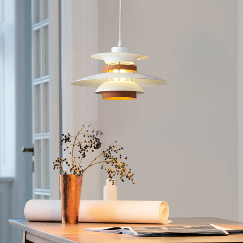 Nordic Danish ph5 restaurant chandelier log retro dining table flying saucer chandelier bed and breakfast cafe bar bedroom light