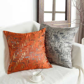 诧寂风 轻奢高精密提花抱枕套卧室沙发样板间靠垫可定/制批发枕芯