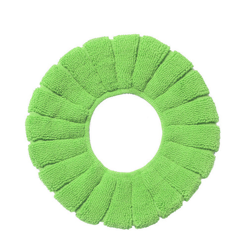 O-type knitted toilet mat household washable toilet seat cushion thickened warm toilet seat cushion pumpkin-shaped toilet