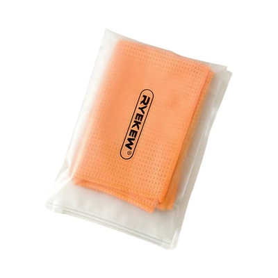 Car cleaning tools Absorbent Towel, Household Kitchen Absorbent - orange-1pcs