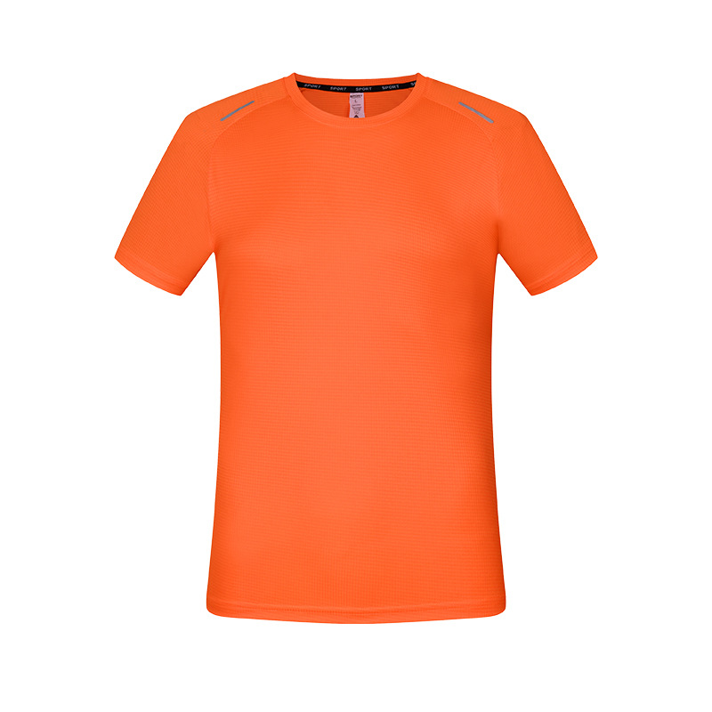 Camiseta de manga corta con cuello redondo para hombre, transpirable, de secado rápido y fresca, con estampados de imágenes y texto, venta al por mayor de fabricantes, ideal para verano y transfronteriza en Amazon.