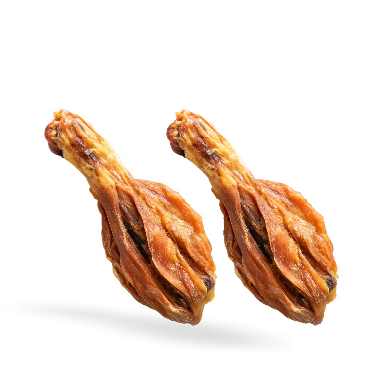 Perro de mascota bocadillos felinos de peluche alimentos suplementarios alimentos húmedos nutrición huesos crujientes piernas de pollo mascota pollo perros pequeños