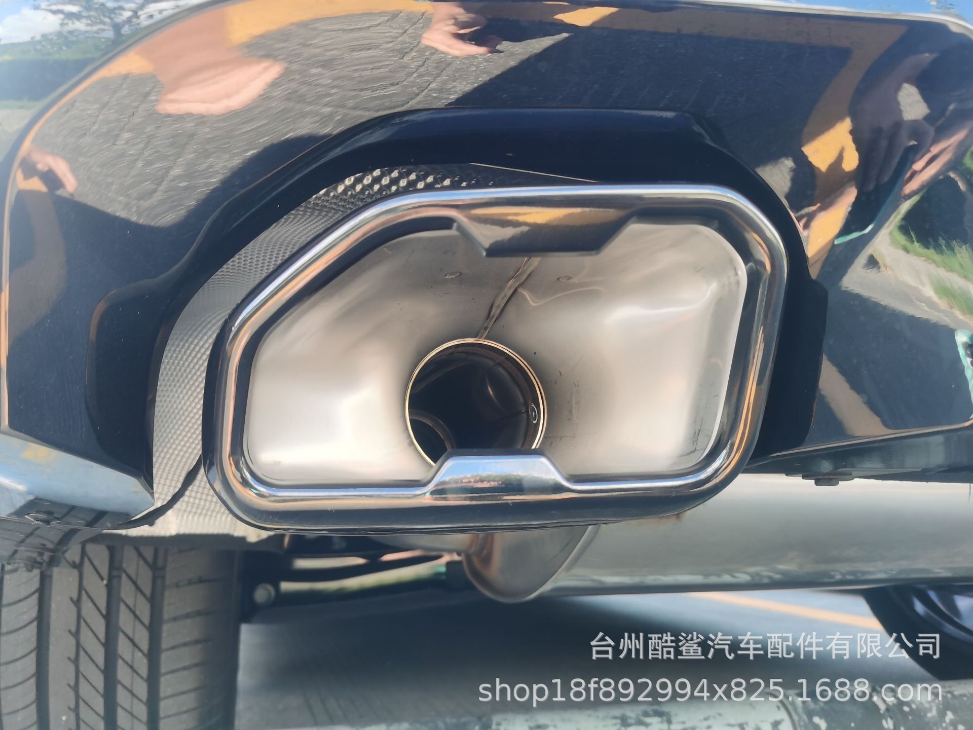 2022-2024 Bmw X3 M40 G01G02 Exhaust Pipe Modified Tail Throat Black Black Warrior