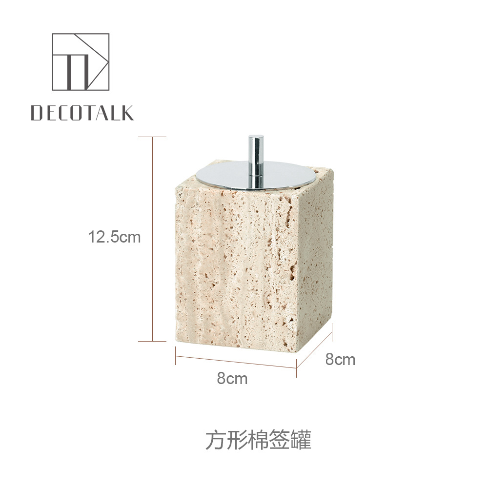 Huangdong Stone Baño de baño de cinco piezas conjunto de lavado conjunto de inodoro de mármol bandeja modelo decoración de la habitación "Viento silencioso"