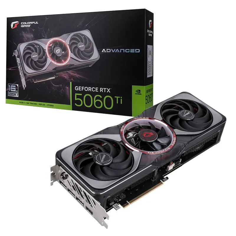 Igame Geforce Rtx 5060Ti Ad Oc 16Gb Gddr7 Dlss4 E-Sports Gaming Graphics Card