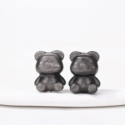 carving lion cat beaded | Zərgərlik ara hissələri - little-bear-no-7