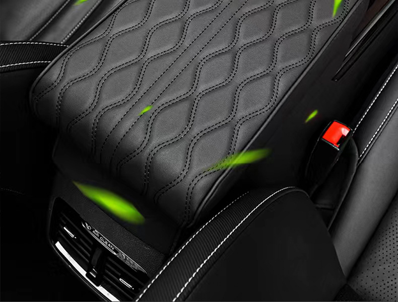 Car Armrest Box Heightening Pad Driver Elbow Support Memory Foam
