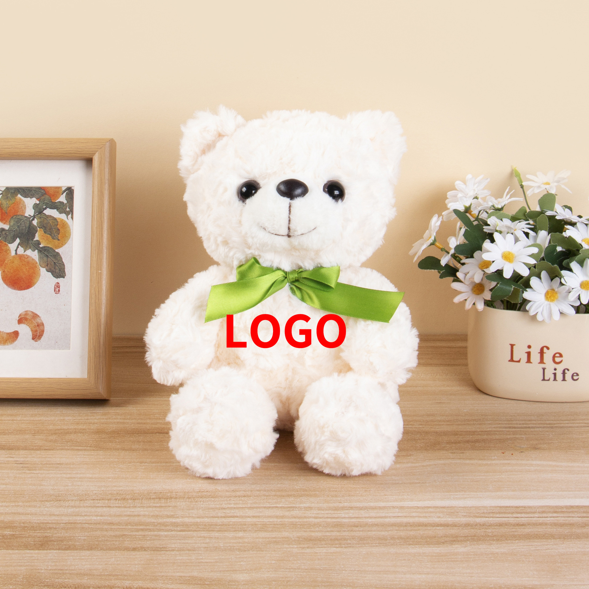 Muñecas de peluche, osos, camisetas, uniformes escolares, suéteres, muñecas para dibujar y imprimir logotipo