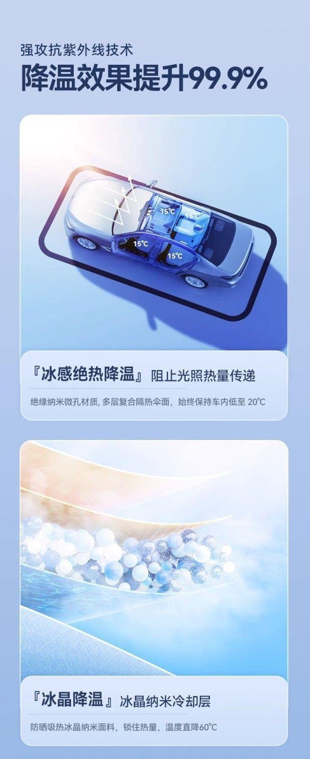 Xiaopeng P7 Sunshade P5 G9 G3 G6 Front Gear Car Sun Protection and Heat Insulation Sunshade Curtain Parking Sunshade