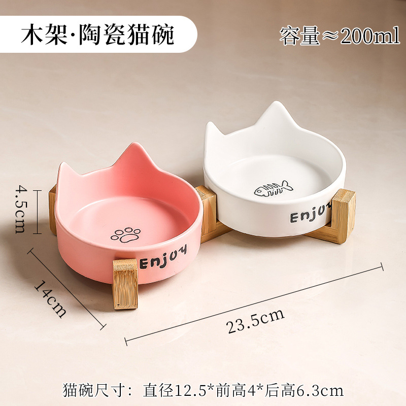 Tazón para gatos Tazón para perros de cerámica negra Tazón negro Tazón para gatos Tazón para gatos Tazón para perros Beber para perros Tazón para comida para gatos Tazón para agua para mascotas