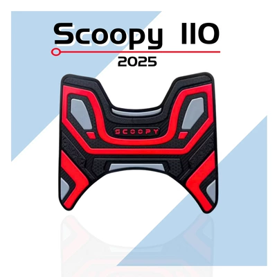 factory wholesale, Electric vehicle foot mat - red-gray