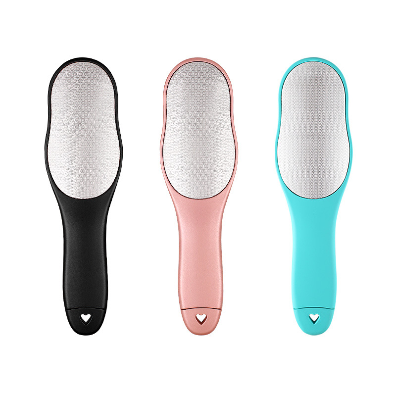Double-sided matte exfoliating feet care stainless steel for feet…