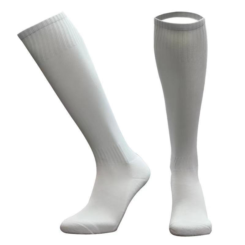 (Three Pairs) Children's Adult Long Football Socks for Boys and Girls Over-The-Knee Coach Socks Thickeneded Towel Bottom Mid-Tube (Three Pairs) Children's Adult Long Football Socks for Boys and Girls Over-The-Knee Coach Socks Thickeneded Towel Bottom Mid-Tube