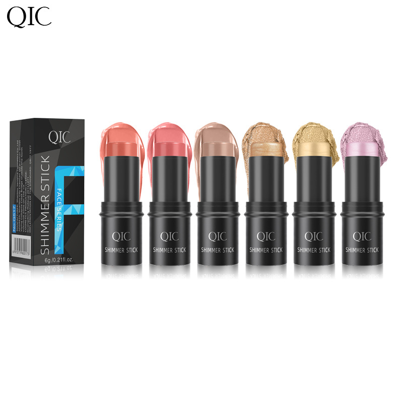 QIC-Multifunktions-Stiftprofil, Highlight-Schatten-Puder-Rouge-Stick-Make-up_voghion.com