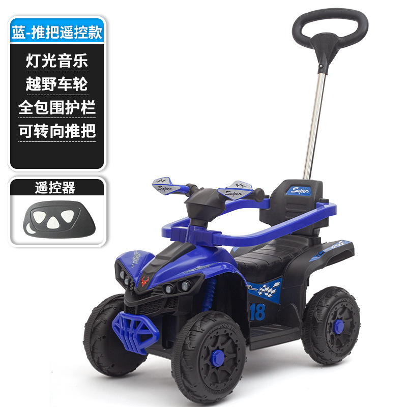 Coche de juguete eléctrico para niños, tobogán todoterreno, asiento para niños, control remoto recargable, doble tracción, todoterreno, cuatro ruedas al por mayor