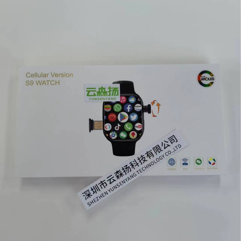 Huaqiang North New CD99 All Netcom Video Phone Watch Side Rotating Ultra-thin S9ultra Smart Watch