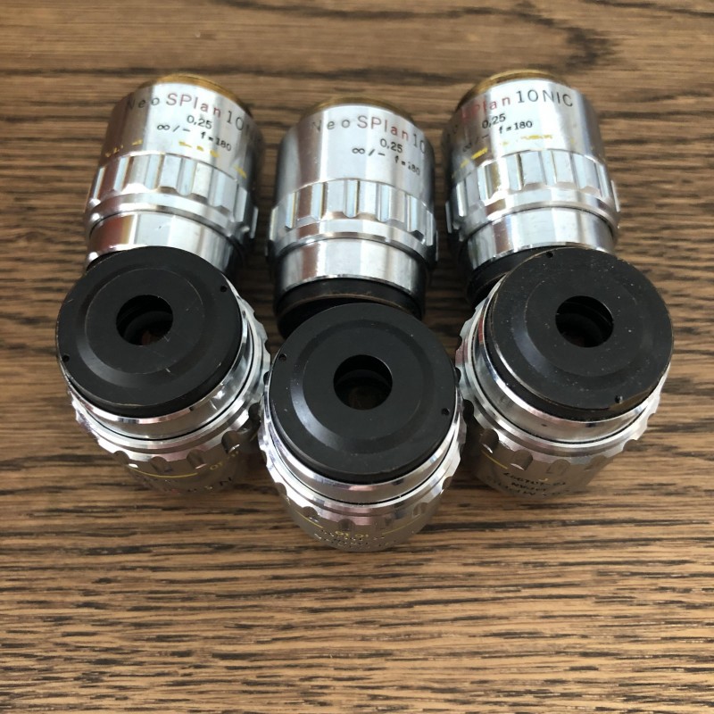 OLYMPUS奥林巴斯NeoSPlan 10X/0.25 NIC显微镜物镜