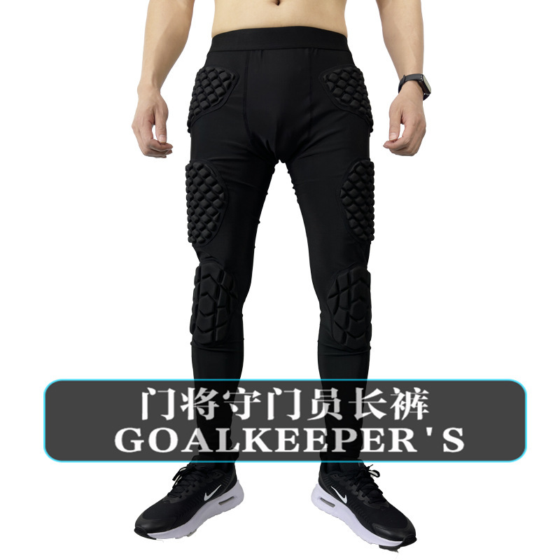 Football Long Pants, Goalkeeper Uniform, Sportswear, Protective Gear, Anti-Collision Football Training Suit, Anti-Fall Protective Gear