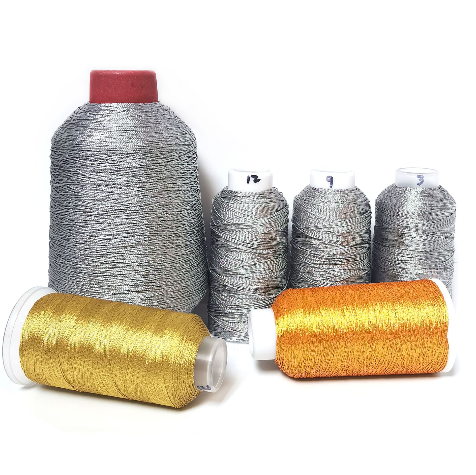 Gold and Silver Wire Braided Colorful 3/6/9/12 stranded Multi-color Multi-strand Handmade DIY Materials Necklace and Bracelet Affordable Price