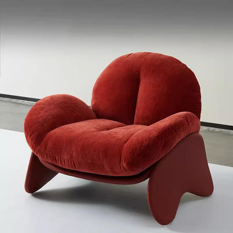 Squash Squash Chair Normcore Style Casual Single Chair B&B Balcony Bedroom Accessible Luxury Balcony Leisure Chair Creative