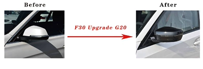 Rearview mirror/rearview mirror models upgraded to new high-definition - bmw-f30-modified-to-g20