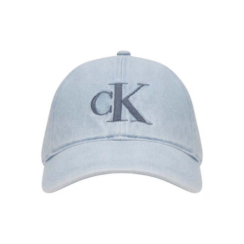 新しいクラシックデニムレター ck キャップ刺繍男性と女性のための春と夏の日よけ調節可能な湾曲したつばの野球帽トレンディ|undefined