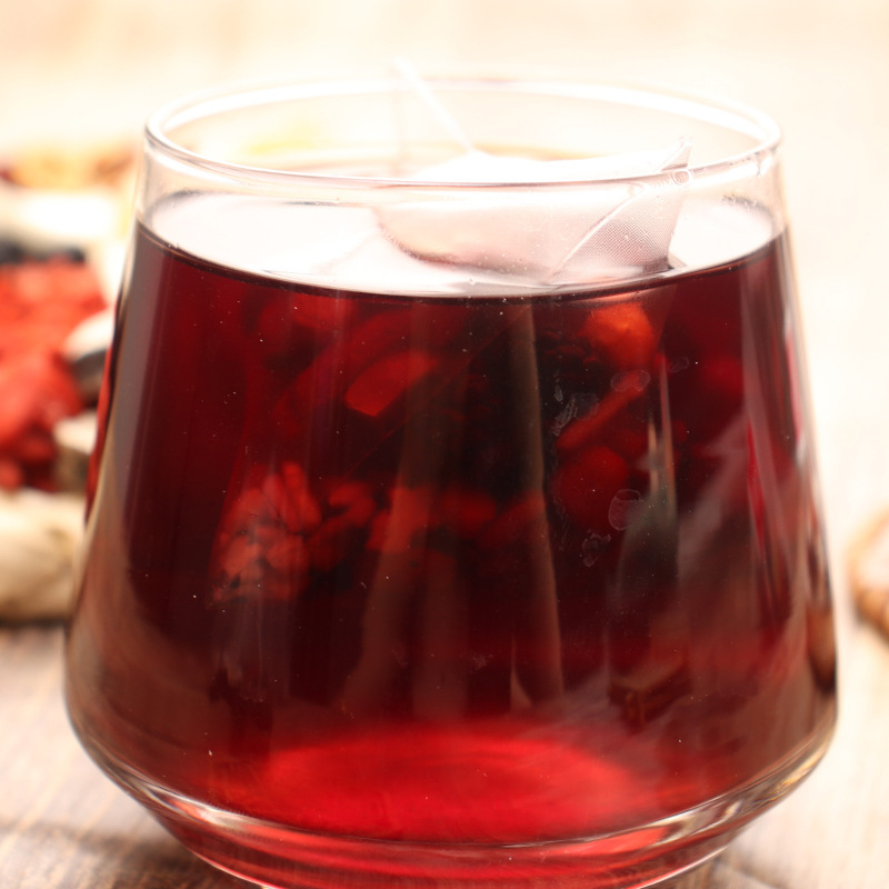 人参八宝茶の卸売りの源のメーカーの三角は黄精のクコのマカの切れの組み合わせのお茶を包んで男性のお茶を代行します。|undefined