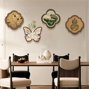 Modern minimalist creative hallway decorative painting good meaning corridor aisle hanging painting a Elephant deer TV wall combination painting