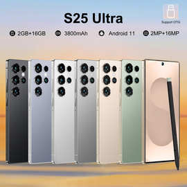2025新款跨境手机S25 Ultra 6.6寸智能机2+16G安卓厂家批发安卓11