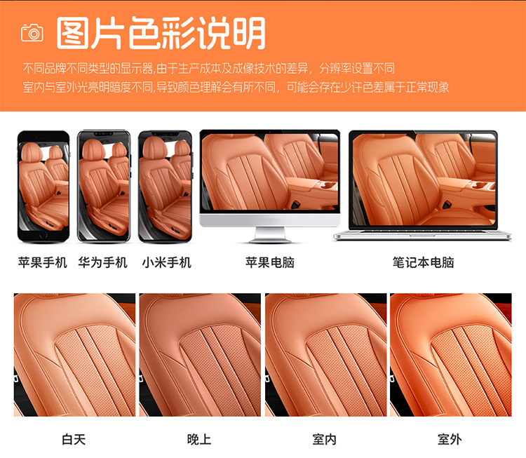 Shangjie H5 car seat cushion and cover, suitable for all seasons, fully enclosed, breathable, and perforated, for interior modification