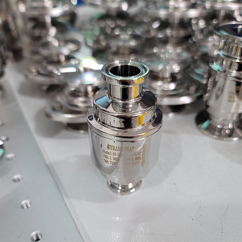 食品厂制药厂医院用无菌疏水阀不锈钢316L压力平衡热静力蒸汽疏水