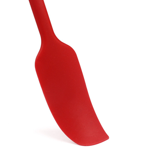 Kitchen baking tools silicone long spatula one-piece jam cake spreader cream butter mixing spatula