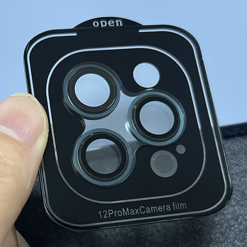 Camera Lens Protector (Apple) iPhone 17 / 17 Pro Max Compatible, Metal Ring, Geolocation Function